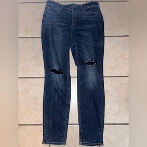 Old navy rock star super skinny jeans size 12